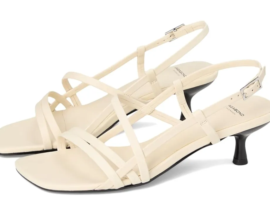 Vagabond Shoemakers Women's Jonna Leather Strappy Kitten Heel Sandals Sale