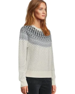 Women Vineyard Vines Wool Blend Fair Isle Crew Sweater