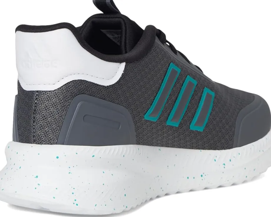 Shoes|Shoes|adidas Kids X_PLR Path Shoes (Little Kid/Big Kid) Grey/Pure Teal/Black