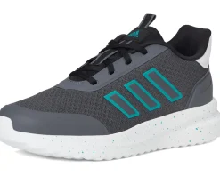 Shoes|Shoes|adidas Kids X_PLR Path Shoes (Little Kid/Big Kid) Grey/Pure Teal/Black