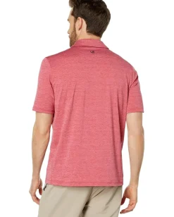 Activewear|Johnston & Murphy XC4 Solid Performance Polo Red