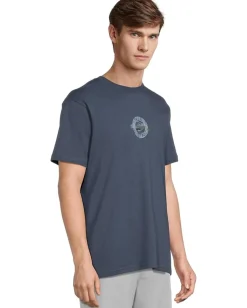Activewear|T-Shirts|Quiksilver Yin Vortex Screen Tee Navy
