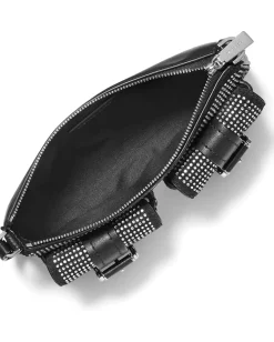 MICHAEL Michael Kors Handbags|Shoulder Bags<Zoe Small Convertible Pouchette Black 3